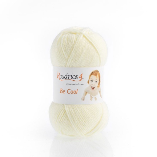 Fio de Tricot Rosários 4 Be Cool LISO 50g Amarelo 02