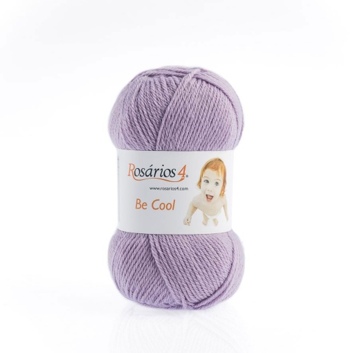 Fio de Tricot Rosários 4 Be Cool LISO 50g Lilás 06