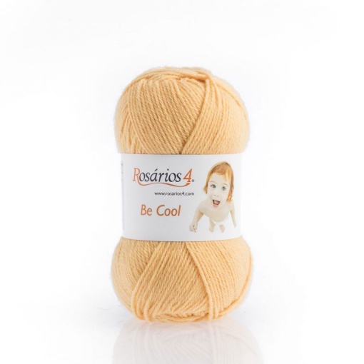 Fio de Tricot Rosários 4 Be Cool LISO 50g Mel 17