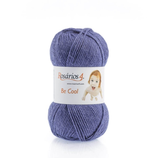Fio de Tricot Rosários 4 Be Cool LISO 50g Alfazema 18