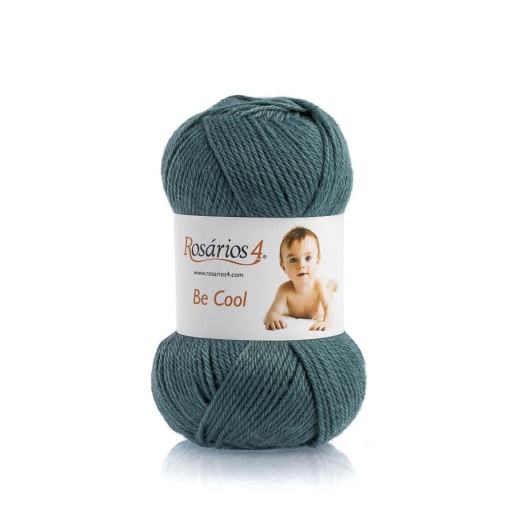 Fio de Tricot Rosários 4 Be Cool LISO 50g Verde Jade 22