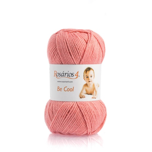 Fio de Tricot Rosários 4 Be Cool LISO 50g Coral 26