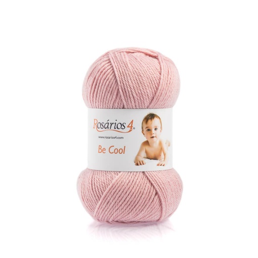 Fio de Tricot Rosários 4 Be Cool LISO 50g Rosa Velho 27