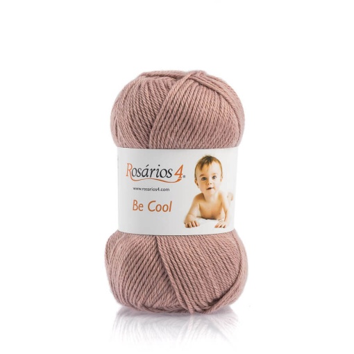 Fio de Tricot Rosários 4 Be Cool LISO 50g Marsala 30