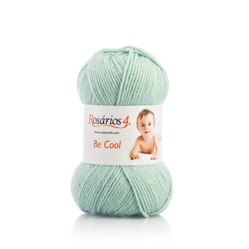 Fio de Tricot Rosários 4 Be Cool LISO 50g Menta 38