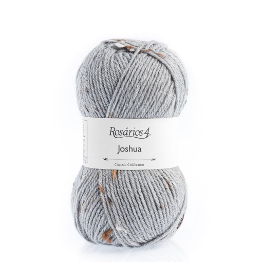 Fio de Tricot Rosários 4 Joshua 100g Cinza 11