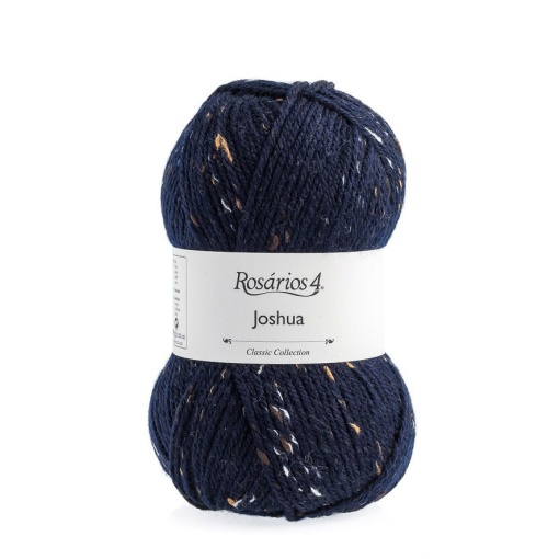 Fio de Tricot Rosários 4 Joshua 100g Marinho 35