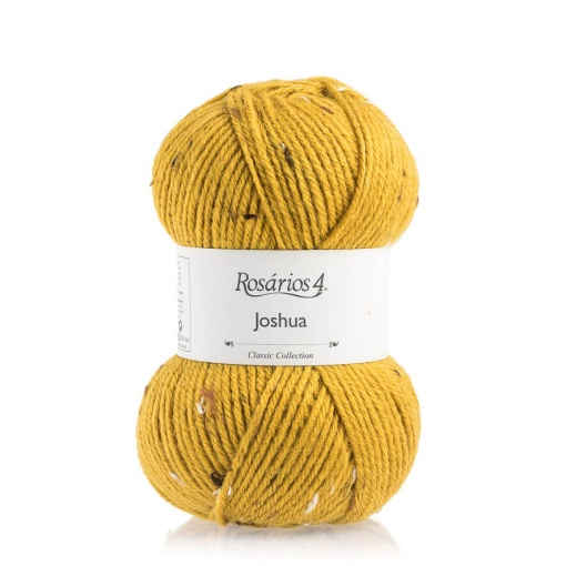 Fio de Tricot Rosários 4 Joshua 100g Amarelo Torrado 37