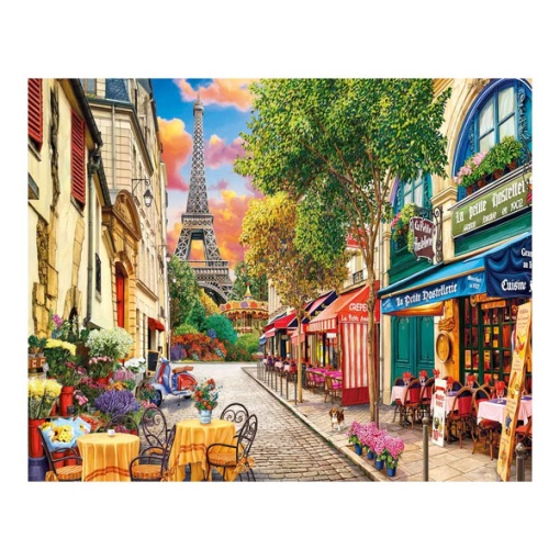 Pintar por números FIGURED'ART com moldura 40x50cm beco em Paris