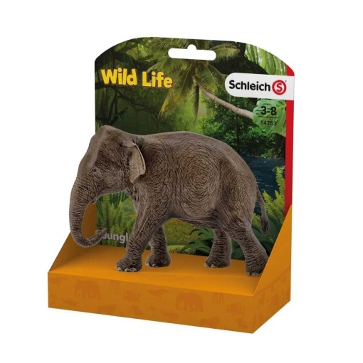 Elefante Asiático Fêmea SCHLEICH WILD Life