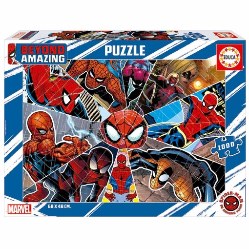 Puzzle EDUCA 1000 peças MARVEL Spider-Man Beyond Amazing
