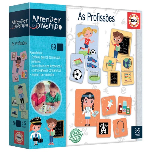 As profissões EDUCA Aprender e Divertido