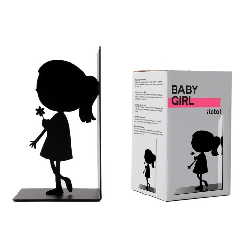 Suporte para livros iTotal 10x17x10cm menina