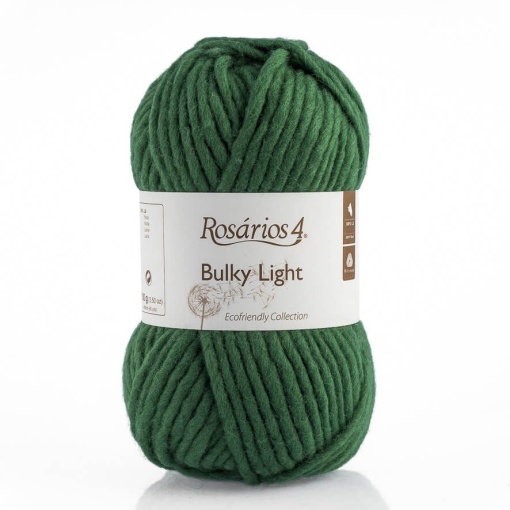 Fio de Tricot Rosários 4 Bulky Light 100g Verde 116