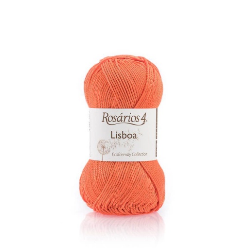 Fio de Tricot Rosários 4 Lisboa 50g Salmão 30