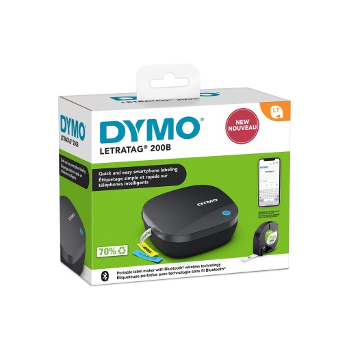 Rotuladora electrónica DYMO Letratag LT 200B Wireless