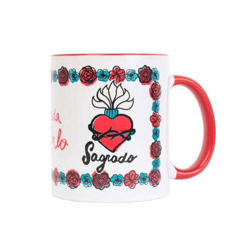 Caneca Frida Kahlo "Paixão" 350ml
