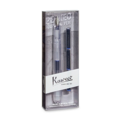 Caneta de Aparo KAWECO Perkeo Transparente M + 3 Recargas
