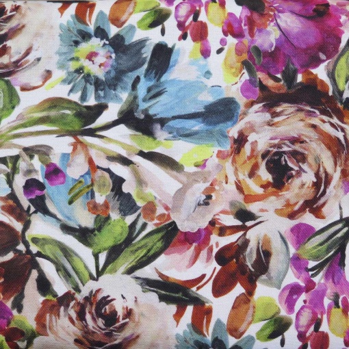 Tecido Canvas Flores 1x1,50m