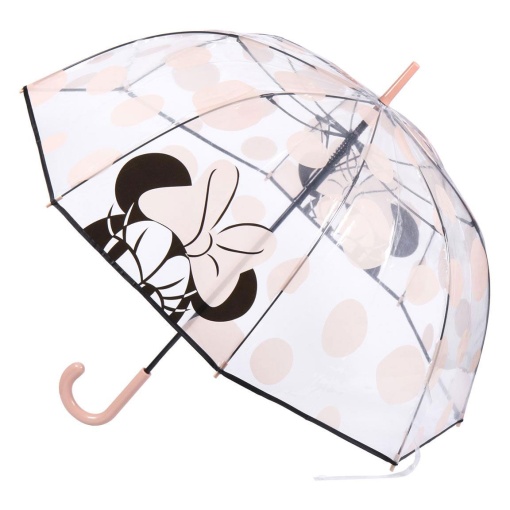 Guarda-chuva Manual 60cm Minnie transparente