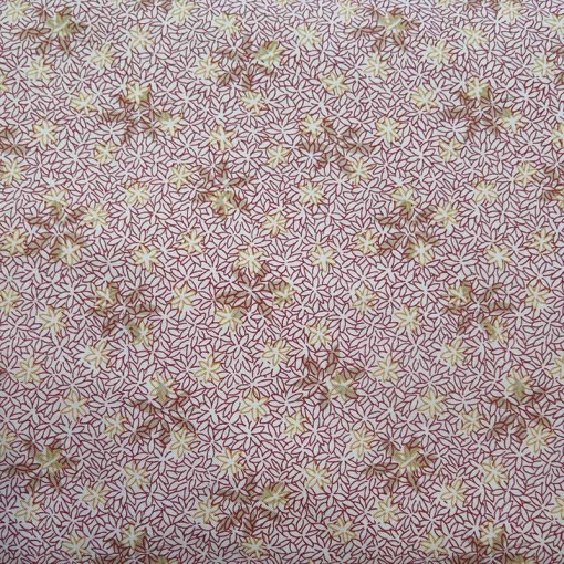 Tecido STOF Colour Rhythm Florinhas Bordeaux 1x1,12m