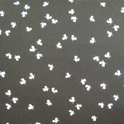 Tecido STOF Colour Rhythm Borboletas Preto/Branco 1x1,12m