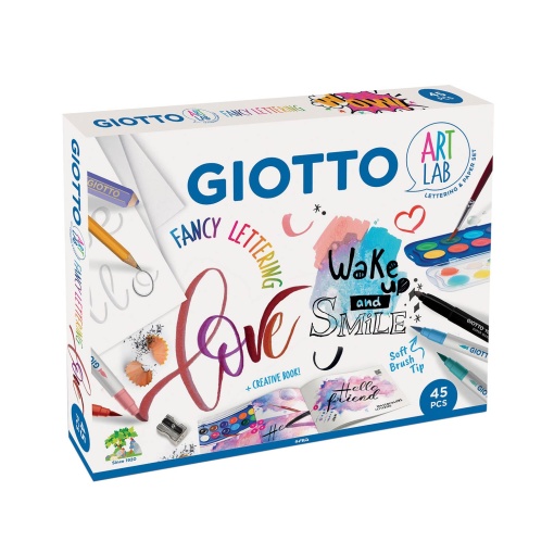 Conjunto GIOTTO Art Lab Fancy Lettering