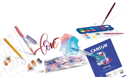 Conjunto GIOTTO Art Lab Fancy Lettering