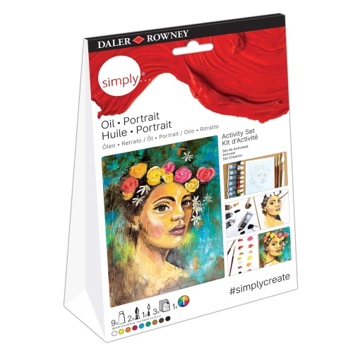 Conjunto de Pintura A Óleo DALER-ROWNEY SIMPLY Activity