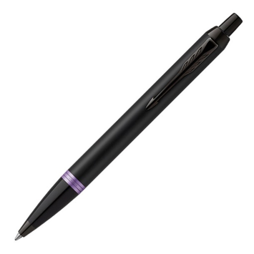 Esferográfica PARKER Im Professionals Preto Mate/Lilás M Bt