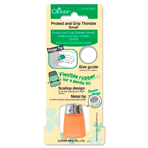 Dedal Acolchoado S Laranja CLOVER
