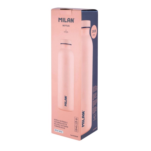 Garrafa Térmica MILAN 1918 591ml rosa