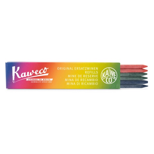 Minas KAWECO All Purpose Mix 3,2mm azul/verde/vermelho com 6