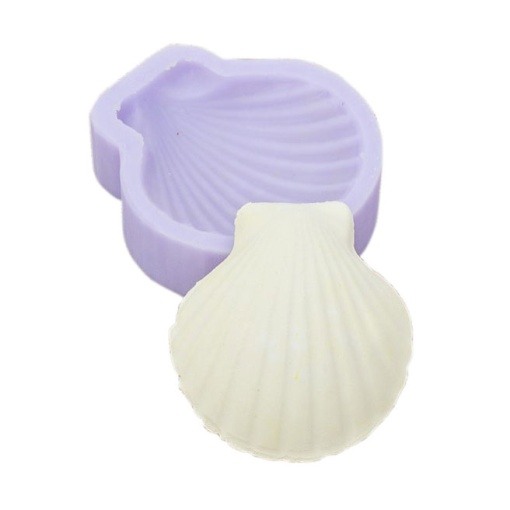 Molde de silicone concha 5x5,7cm LG