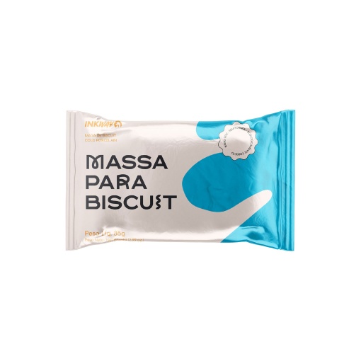 Pasta de Modelar Biscuit INKWAY Azul Celeste 85g