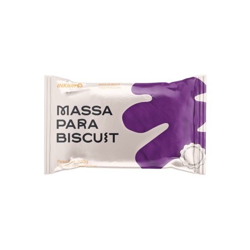 Pasta de Modelar Biscuit INKWAY Violeta 85g