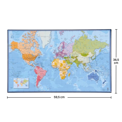 Base de secretaria VIQUEL mundo 59,5x36,2cm