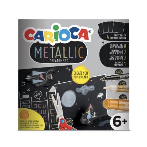 Conjunto Creator Pop Up CARIOCA Metallic
