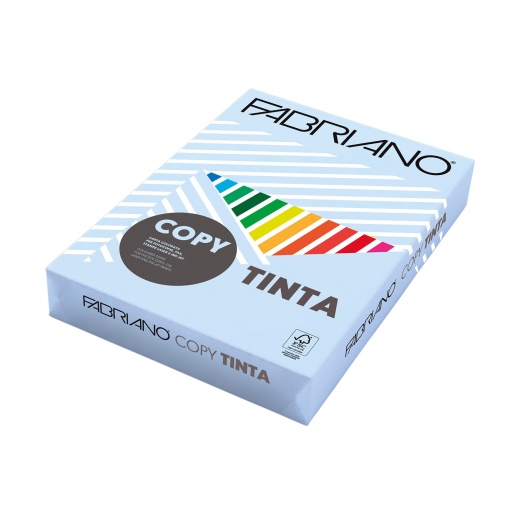 Papel Fotocópia Colorido A4 80g FABRIANO Copy Tinta Azul Celeste
