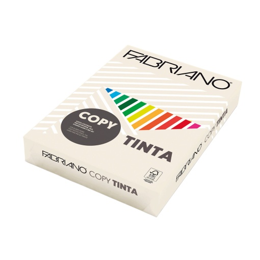 Papel Fotocópia Colorido A4 80g FABRIANO Copy Tinta Bege Avorio