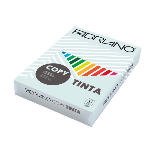 Papel Fotocópia Colorido A4 80g FABRIANO Copy Tinta Azul Celeste Chiaro