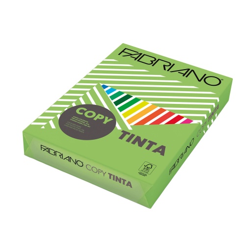 Papel Fotocópia Colorido A4 80g FABRIANO Copy Tinta Verde Intenso Pisello