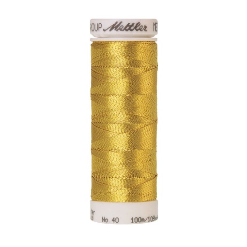 Linha de bordar METTLER Metallic 100m dourado 0490