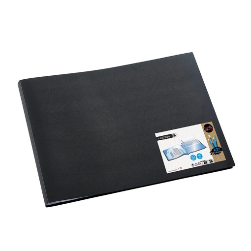 Portefólio VIQUEL A3 30 Bolsas Horizontal Preto