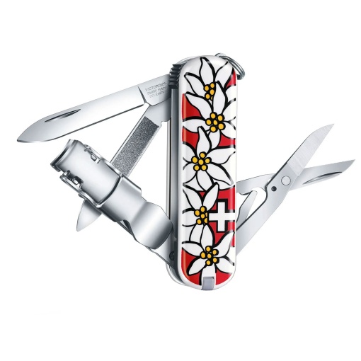 Canivete VICTORINOX Nail Clip 580 Edelweiss 65mm