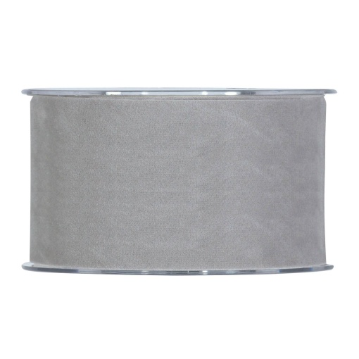Fita de Veludo MP Double Velvet 63mmx7m Cinza 67