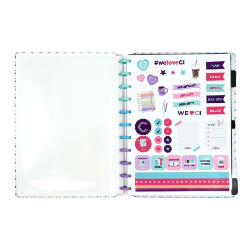 CADERNO INTELIGENTE Grande (215x280mm) Pautado Príncipe de Gales London
