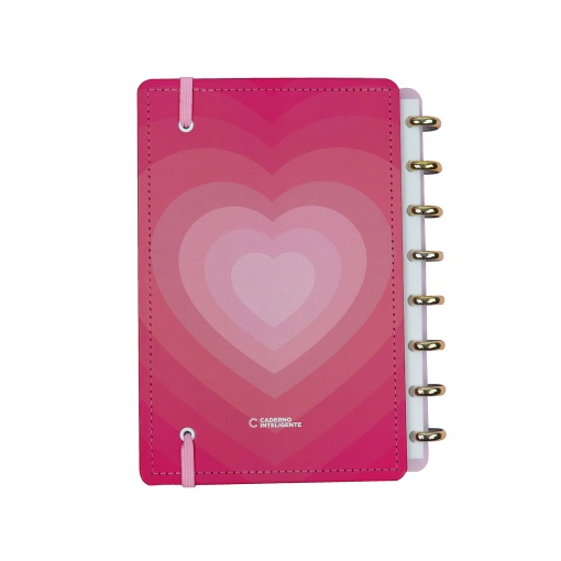 CADERNO INTELIGENTE A5 Pautado Lovely Golden LOVE