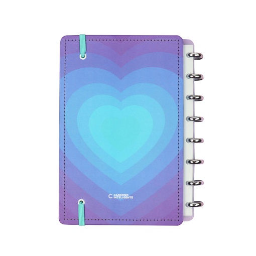 CADERNO INTELIGENTE A5 Pautado Lovely Silver LOVE