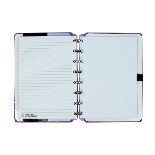 CADERNO INTELIGENTE A5 Pautado Lovely Silver LOVE